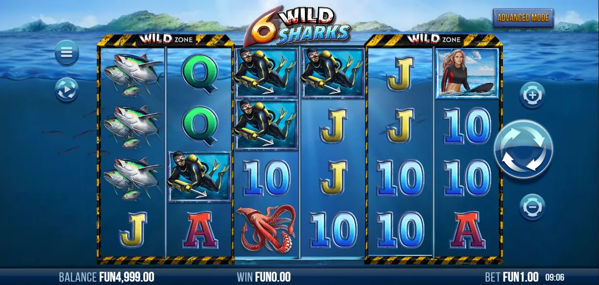 6 Wild Sharks 6 Wild Sharks